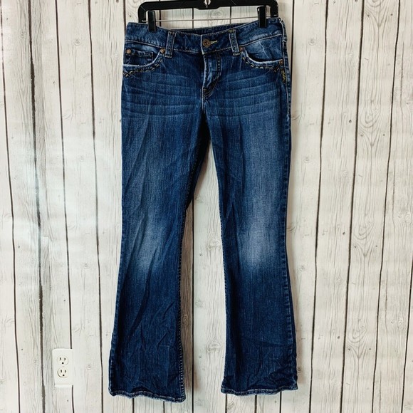 Womens Silver Jeans SUKI Surplus Denim Boot Cut Size W 29 L 32 - Picture 1 of 9